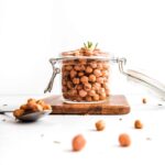 Cajun Roasted Chickpeas with Vegan Cheese