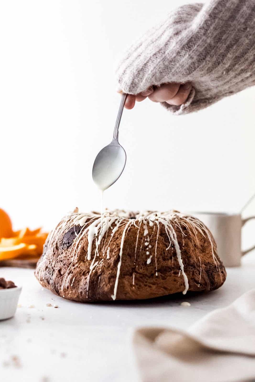 Vegan Chocolate Brioche Bread
