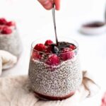 chia-pudding-raspberry-jam-vegan