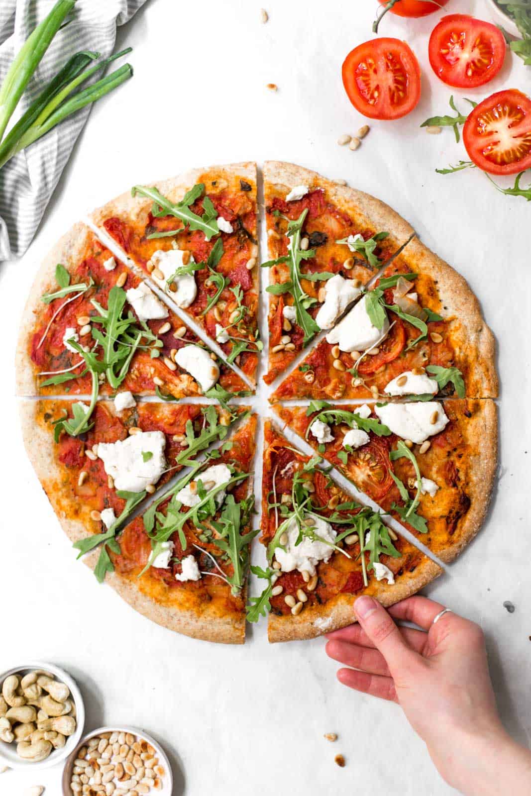 The Best Vegan Cheese Pizza