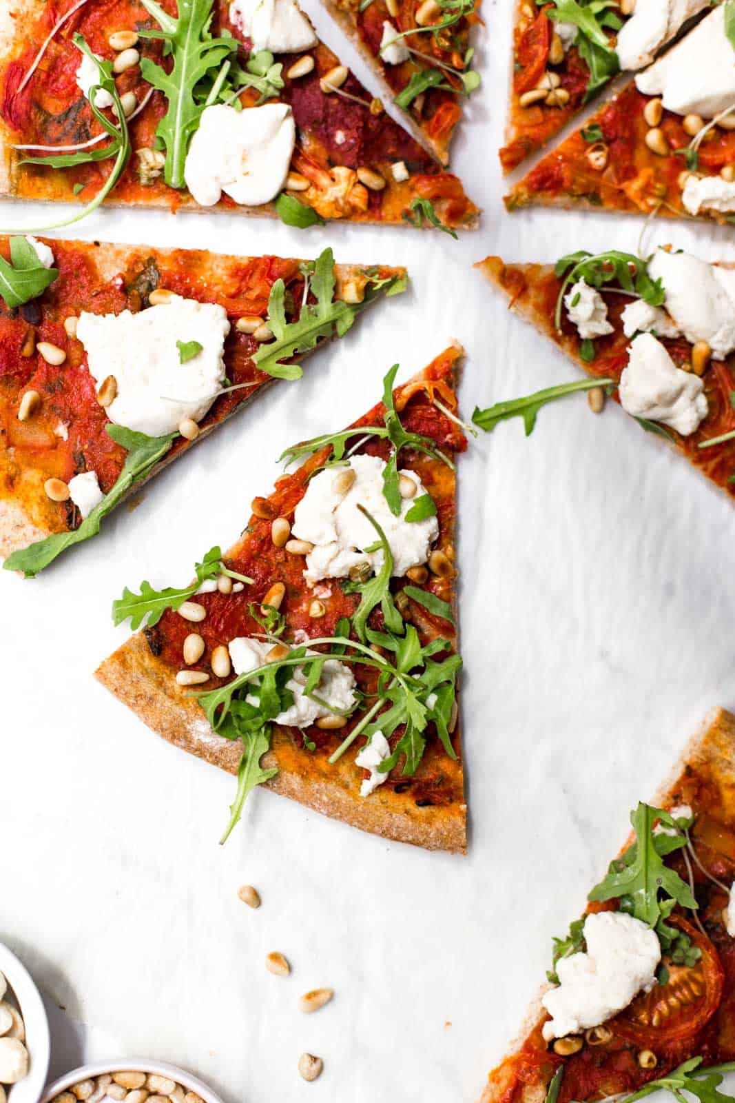 The Best Vegan Cheese Pizza