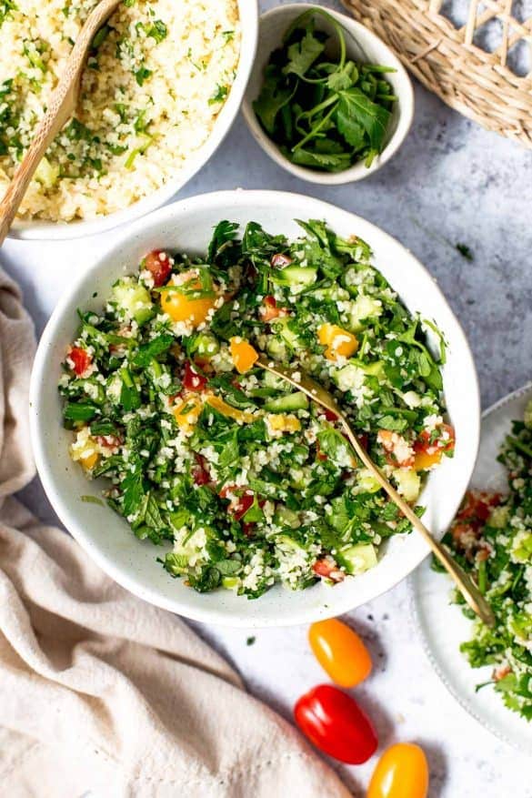 Easy Tabbouleh Salad - My Vegan Minimalist