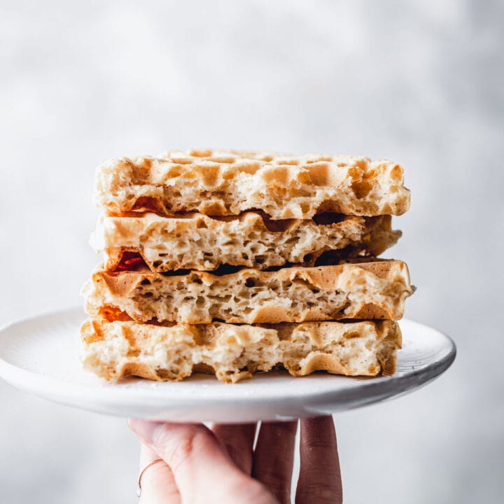 Almond Milk Waffles - My Vegan Minimalist