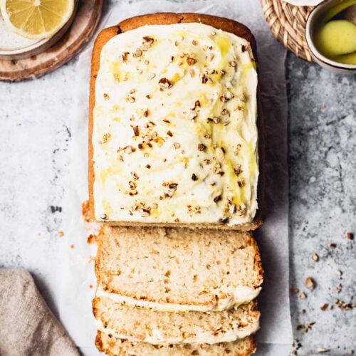 Vegan Mini Lemon Loaves - BakedbyClo