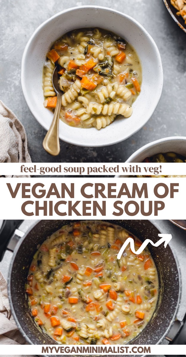 Vegan Cream of Chicken Soup (Dairy-Free) - My Vegan Minimalist