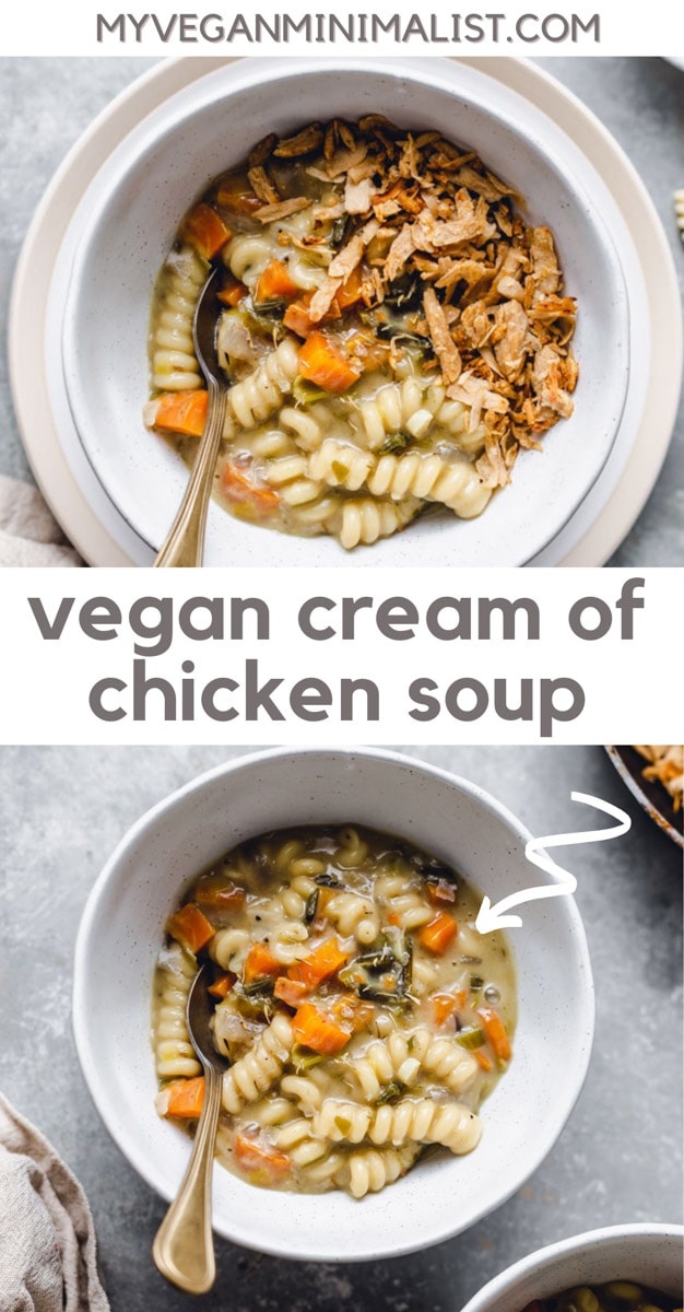 Vegan Cream of Chicken Soup (DairyFree) My Vegan Minimalist