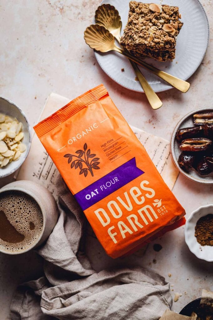 Vegan Date Caramel Slice with Nuts Crumble (Easy & GlutenFree) My