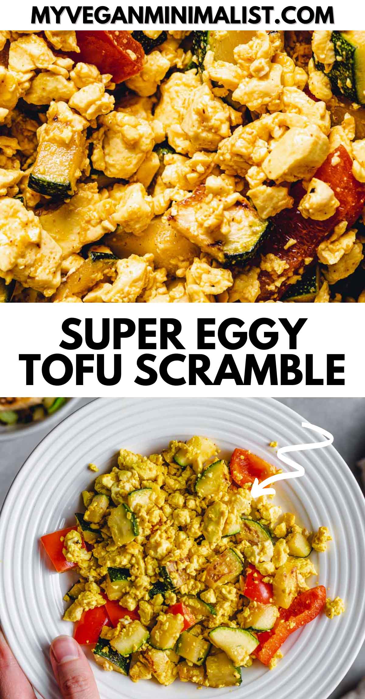 Vegan Soft Silken Tofu 'Egg' Scramble My Vegan Minimalist