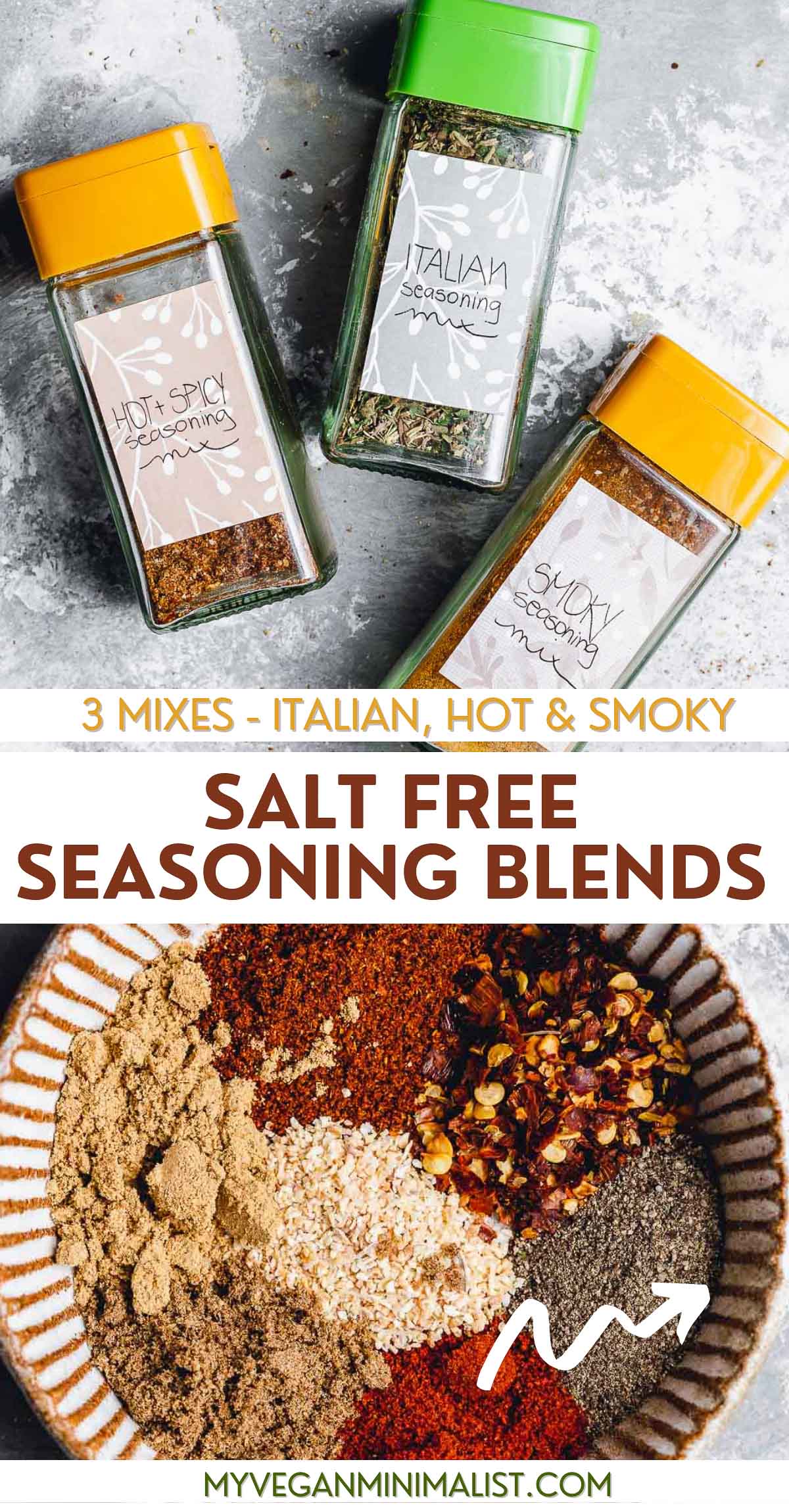 Salt Free Seasoning Blend Recipe 3 Ways, No Salt, Just Herbs My