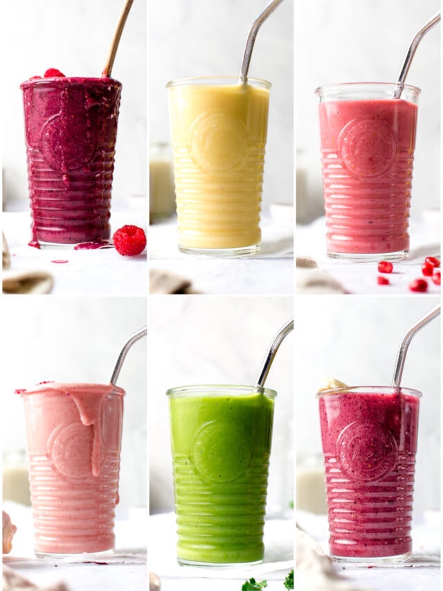 6 Easy Plant Based Smoothies