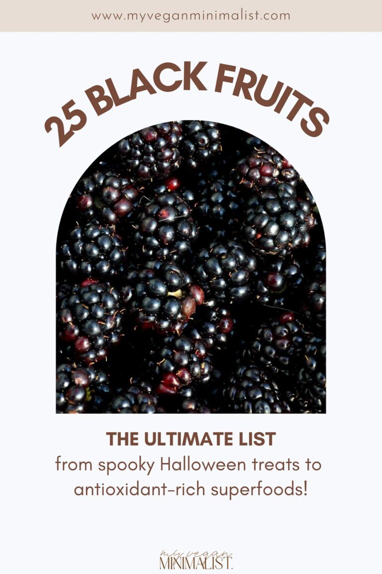 25 Black Fruits The Ultimate List My Vegan Minimalist