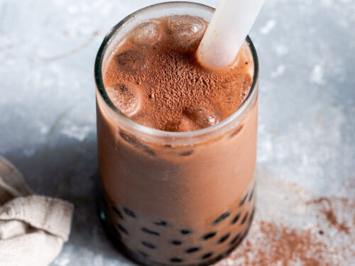 Chocolate Milk Tea - Plant-Based on a Budget