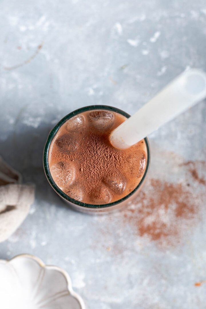 Chocolate Bubble Milk Tea (Boba) My Vegan Minimalist