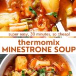 Thermomix Minestrone Vegetable Soup - My Vegan Minimalist