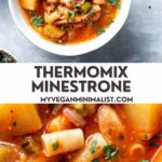 Thermomix Minestrone Vegetable Soup - My Vegan Minimalist