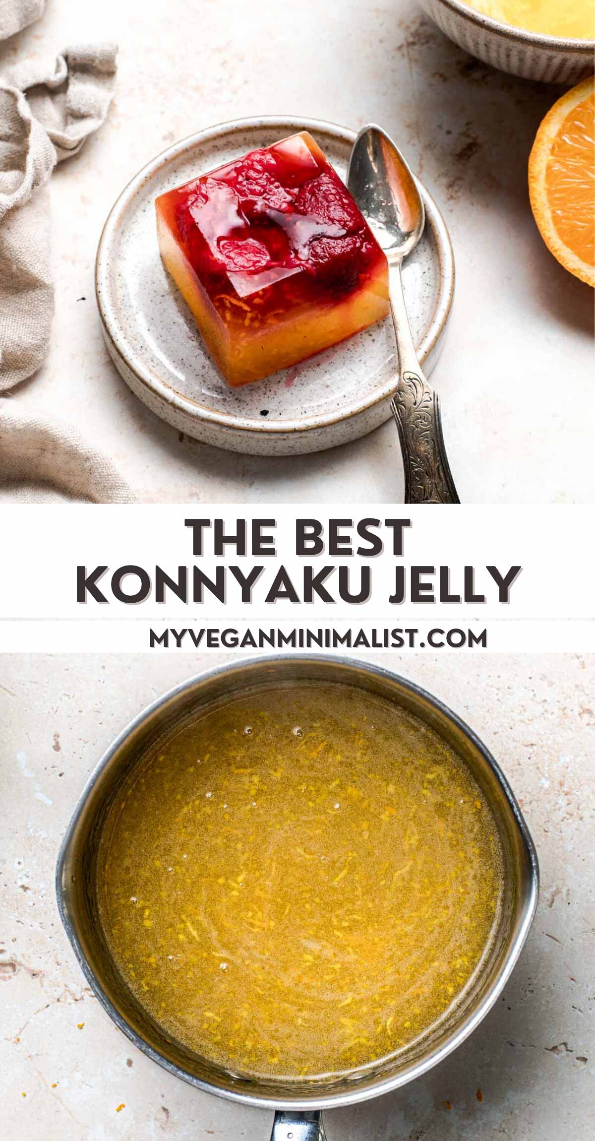 Konnyaku Powder Jelly (3Ingredient Candy) My Vegan Minimalist