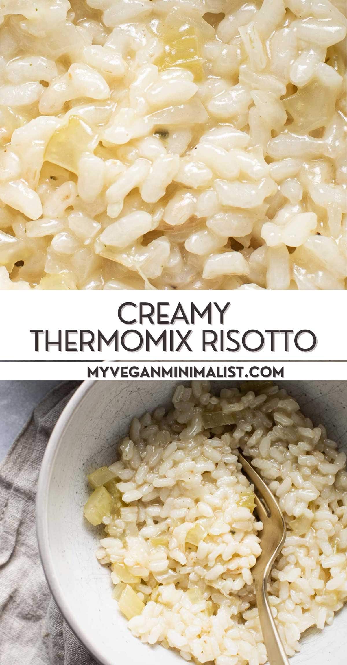 The BEST Thermomix Risotto - My Vegan Minimalist