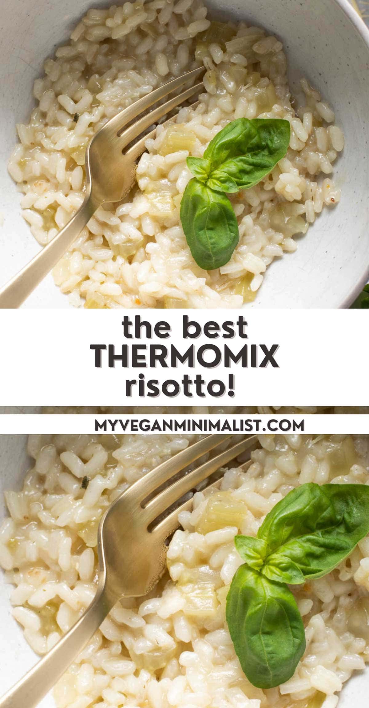 The BEST Thermomix Risotto - My Vegan Minimalist