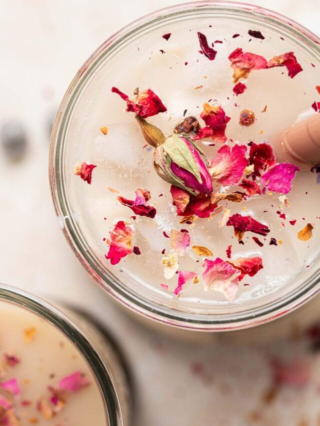 Rose Bubble Milk Tea Boba My Vegan Minimalist