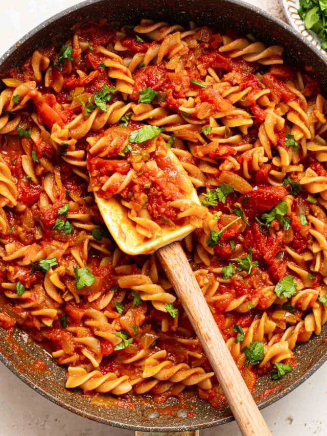 The BEST Tandoori Sauce Pasta My Vegan Minimalist