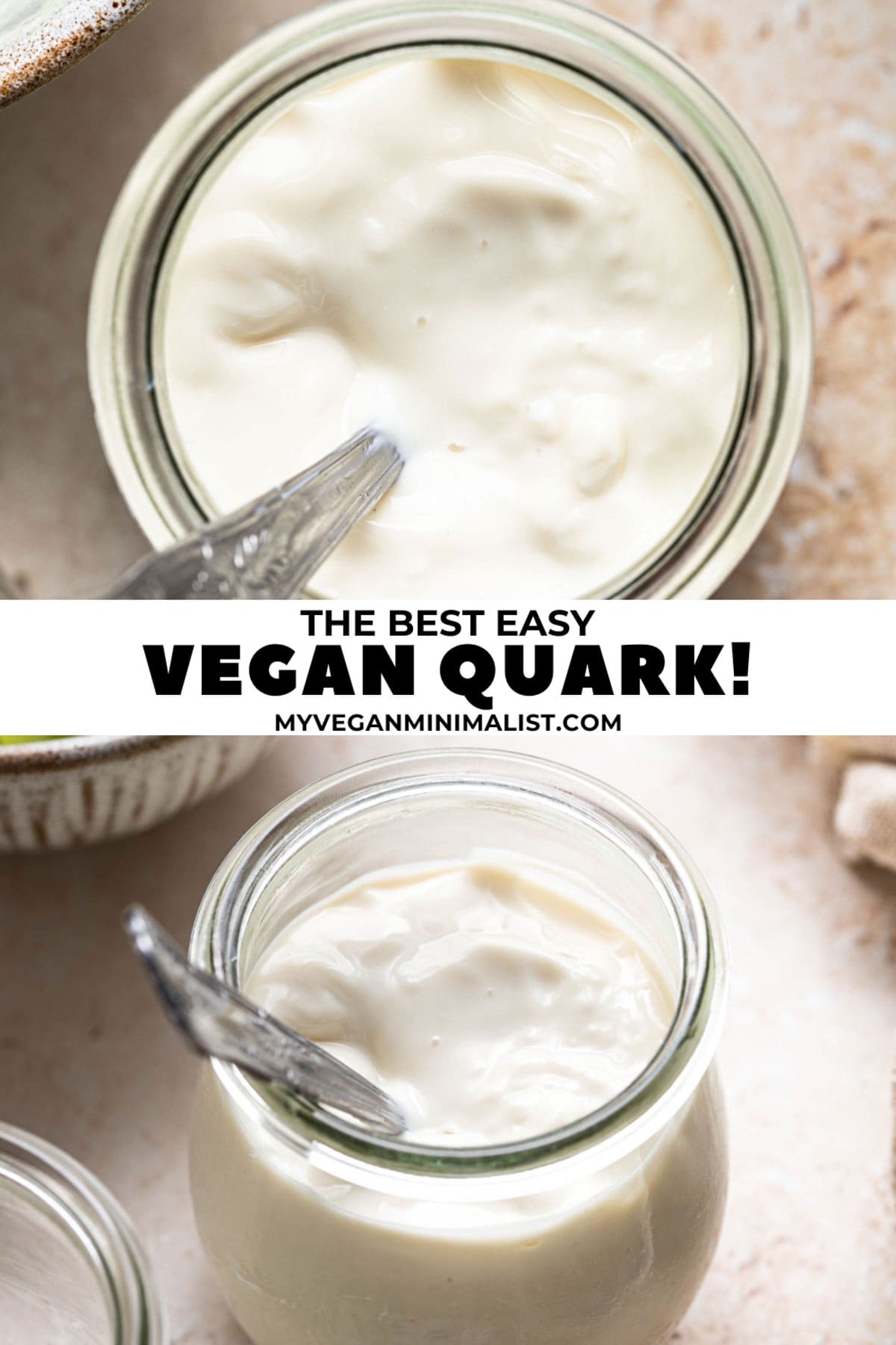 3-Ingredient Vegan Quark - My Vegan Minimalist