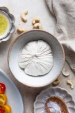 The BEST Vegan Burrata Cheese With Cashews (Dairy-Free) - My Vegan ...