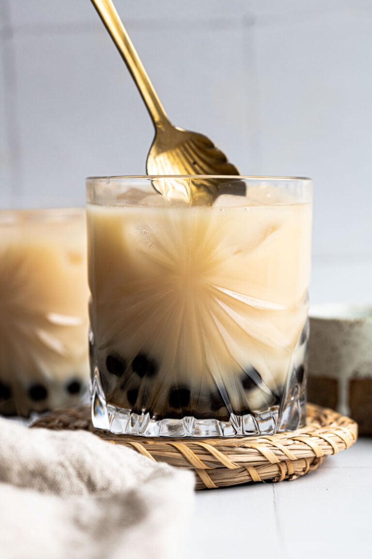 Earl Grey Milk Bubble Tea Hot or Cold My Vegan Minimalist