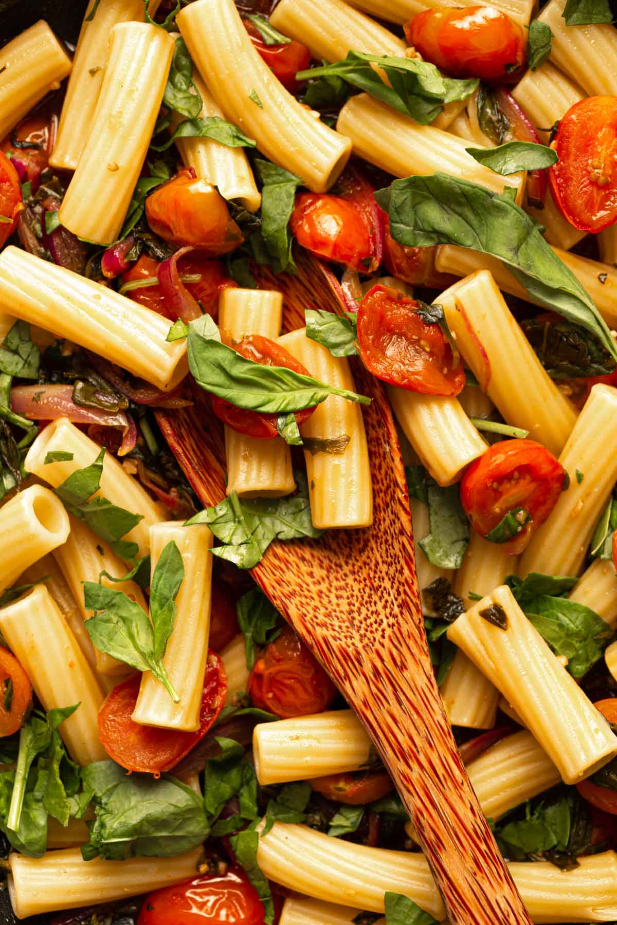 A close-up image of pasta fresca.