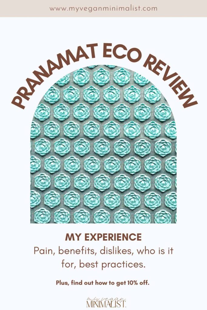 InDepth Pranamat Review Acupressure Mat Set + Discount My Vegan