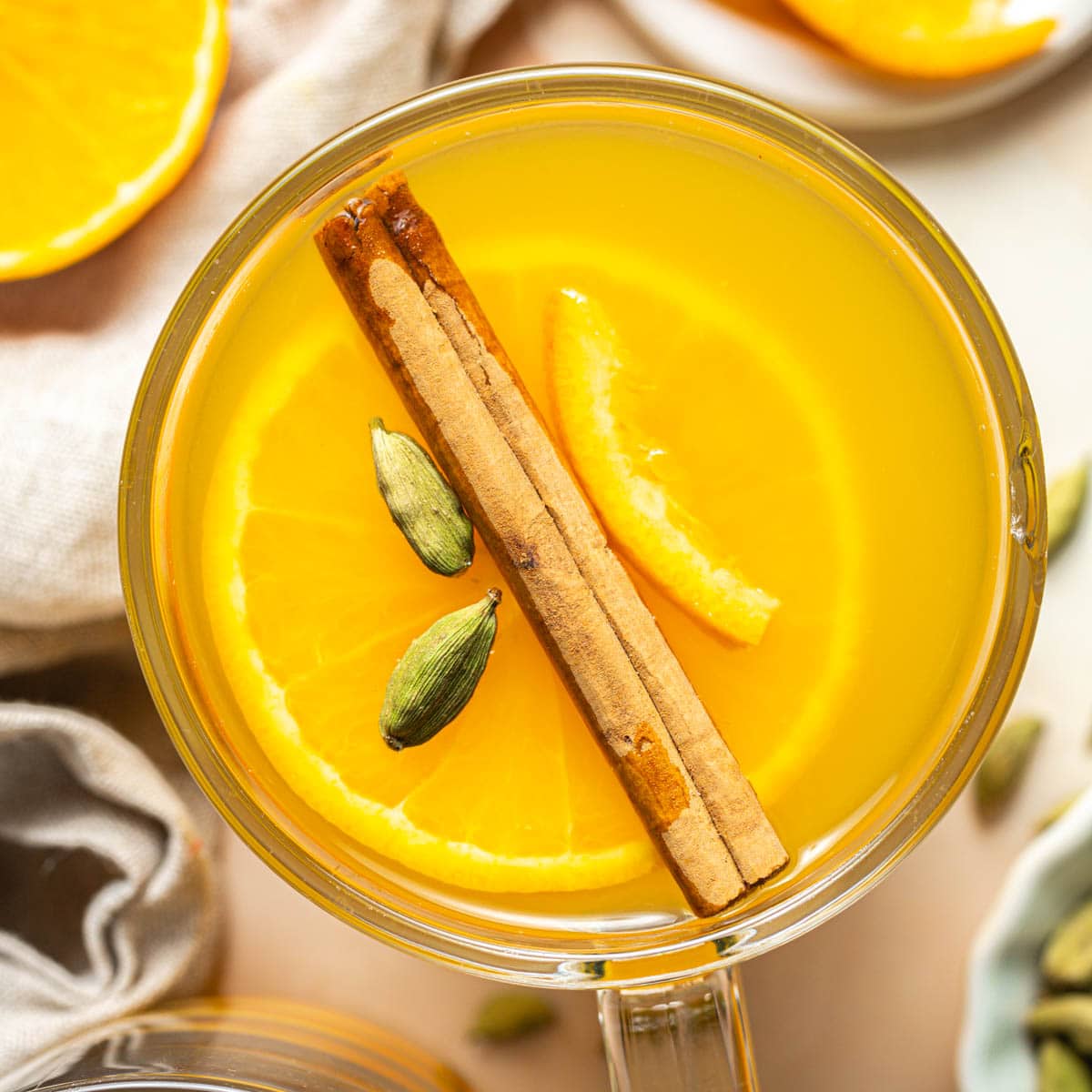 Zesty Orange Peel Tea - Fresh or Dried Peel-image