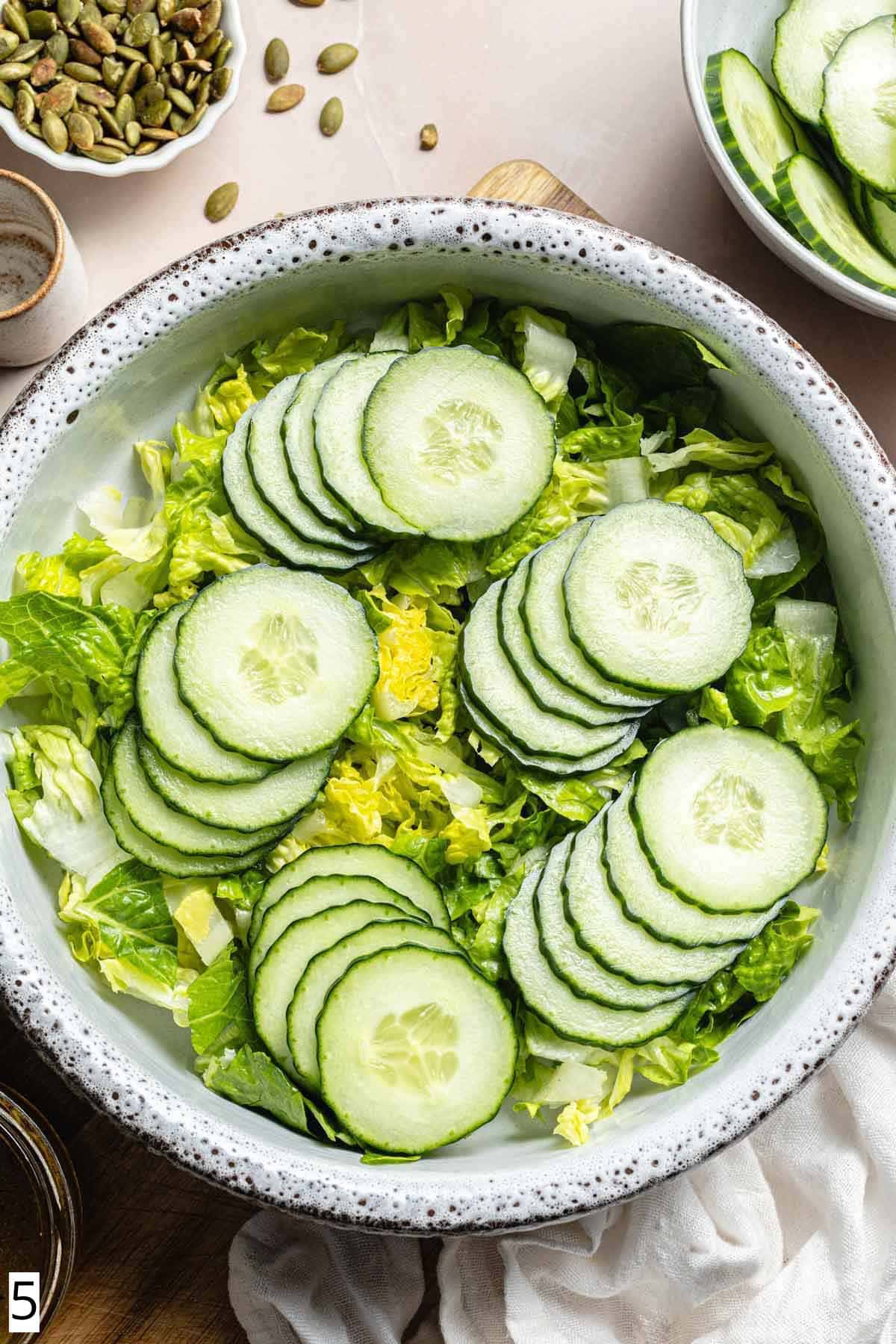 Salad in a bowl